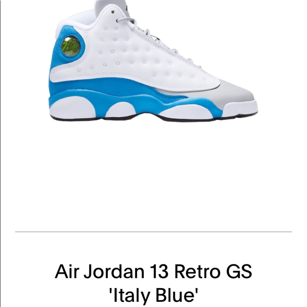 Air Jordan Retro 13 GS “Italy Blue” used